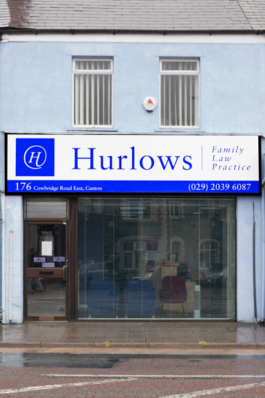 Photograph of Hurlow Family Law Practice office in Cardiff.