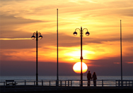 Award- winning Aberystwyth Sunset photograph