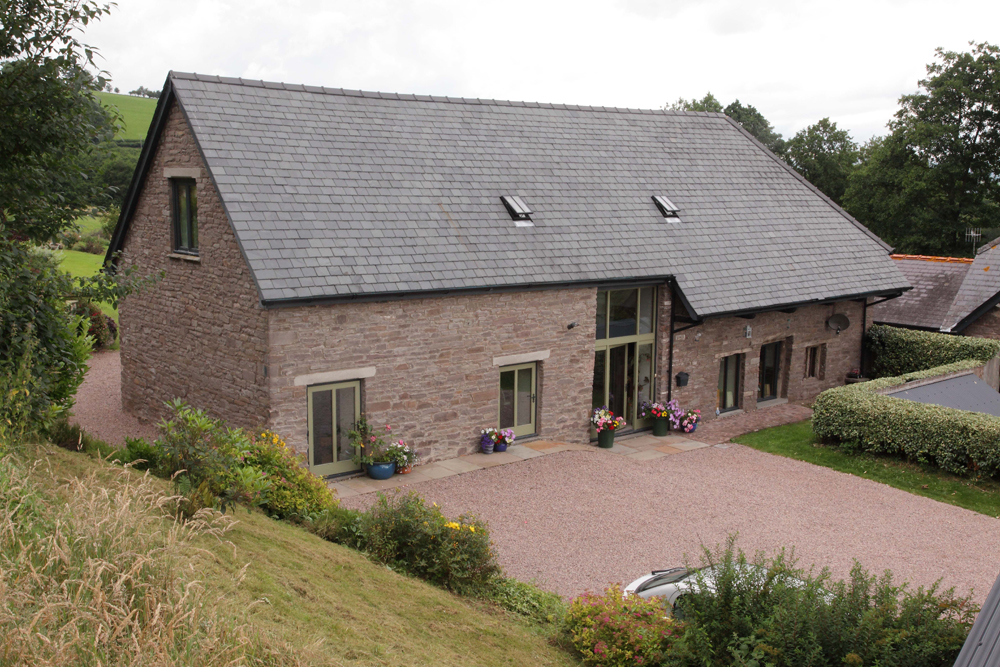 Renovated Barn-Conversion.  Exterior.