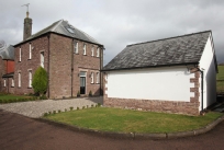 Exterior image of property and Double Garage