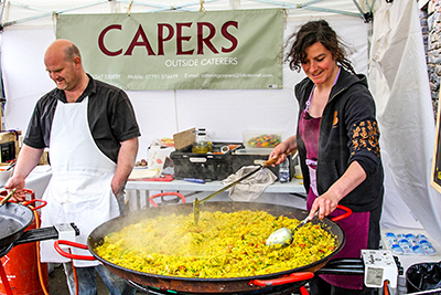 Street Food Festival in Wales