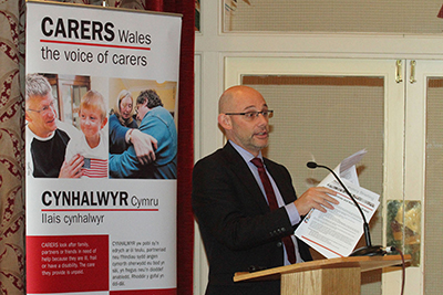 Coverage of Carers Wales annual confrence
