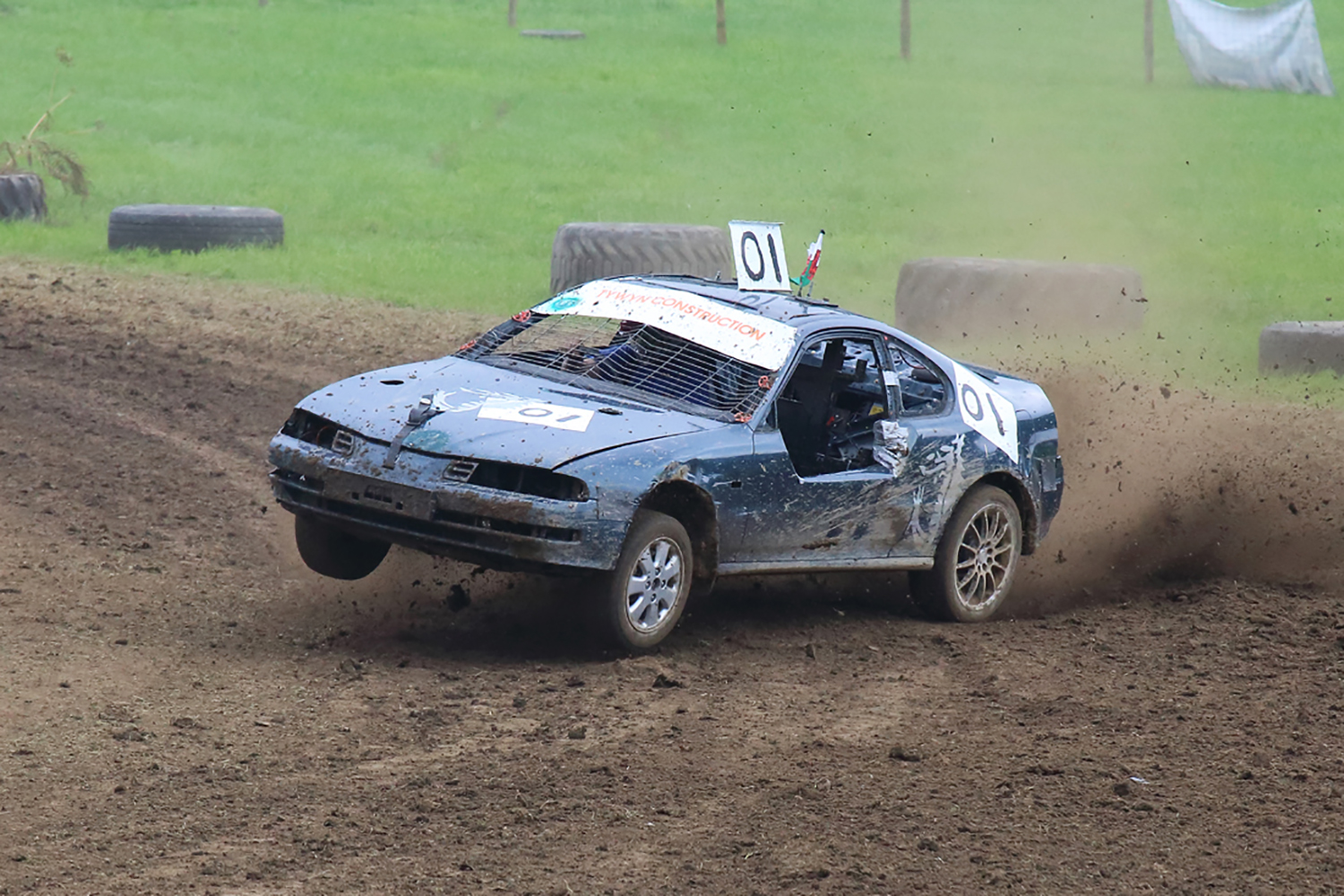 Bettws Banger Racing, near Newtown, Powys. 