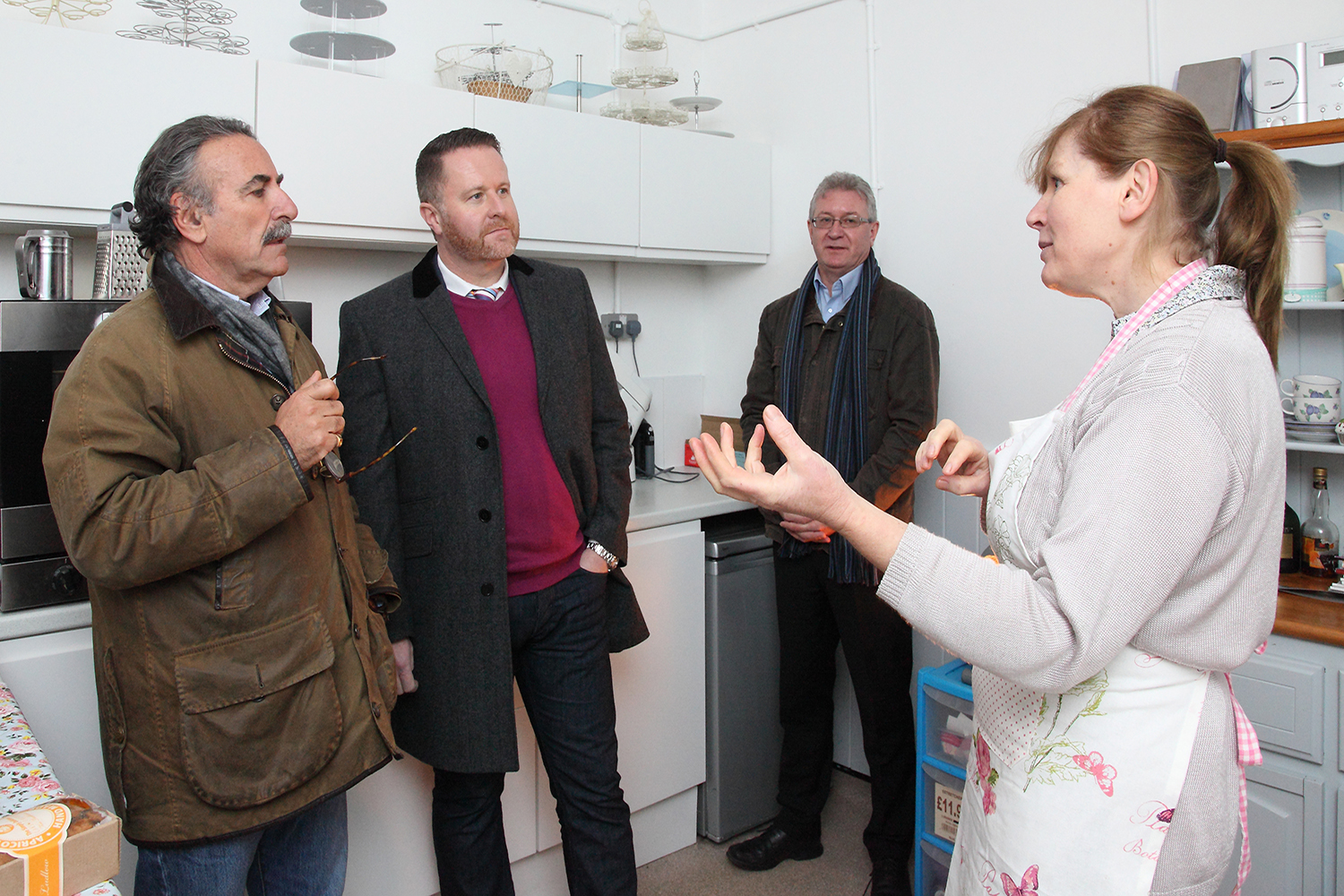 Sirroli, visiting, Severn, Valley, Effect, Doug, Hughes, Architect, Newtown.