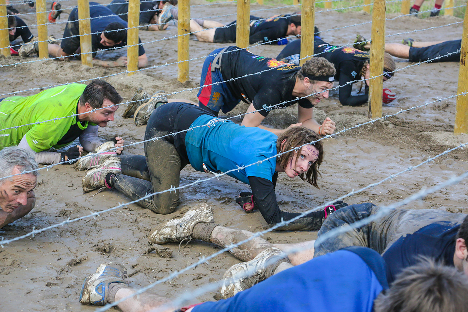Tough Mudder, Kiss-of-Mud. 