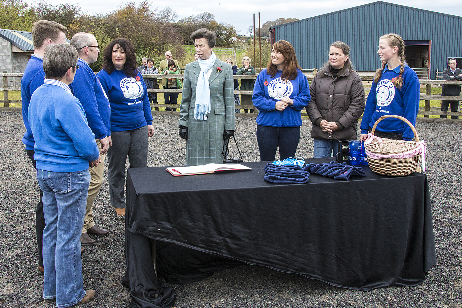 Pony-club, Cantref, Centre, Philip Curnow, HRH, Princess, Ann. Anne.