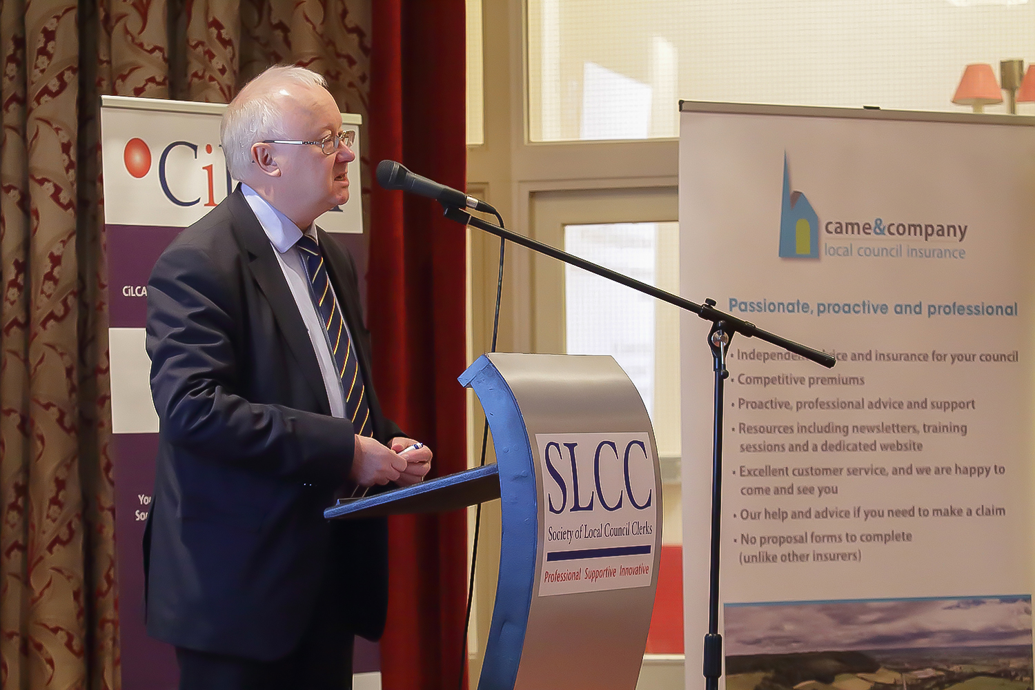 Coverage of Society of Local Council Clerks annual conference at Hotel Metrople