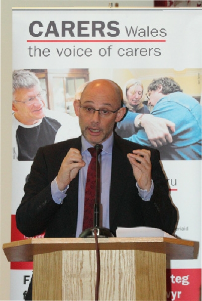 Passionate speech about the work done by carers in Wales, at the Carers Wales annual conference.