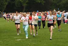 Coverage of the Cardiff "Race for Life" event for Cancer Research