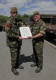 Presentation to Clwyd & Gwynedd Army Cadets
