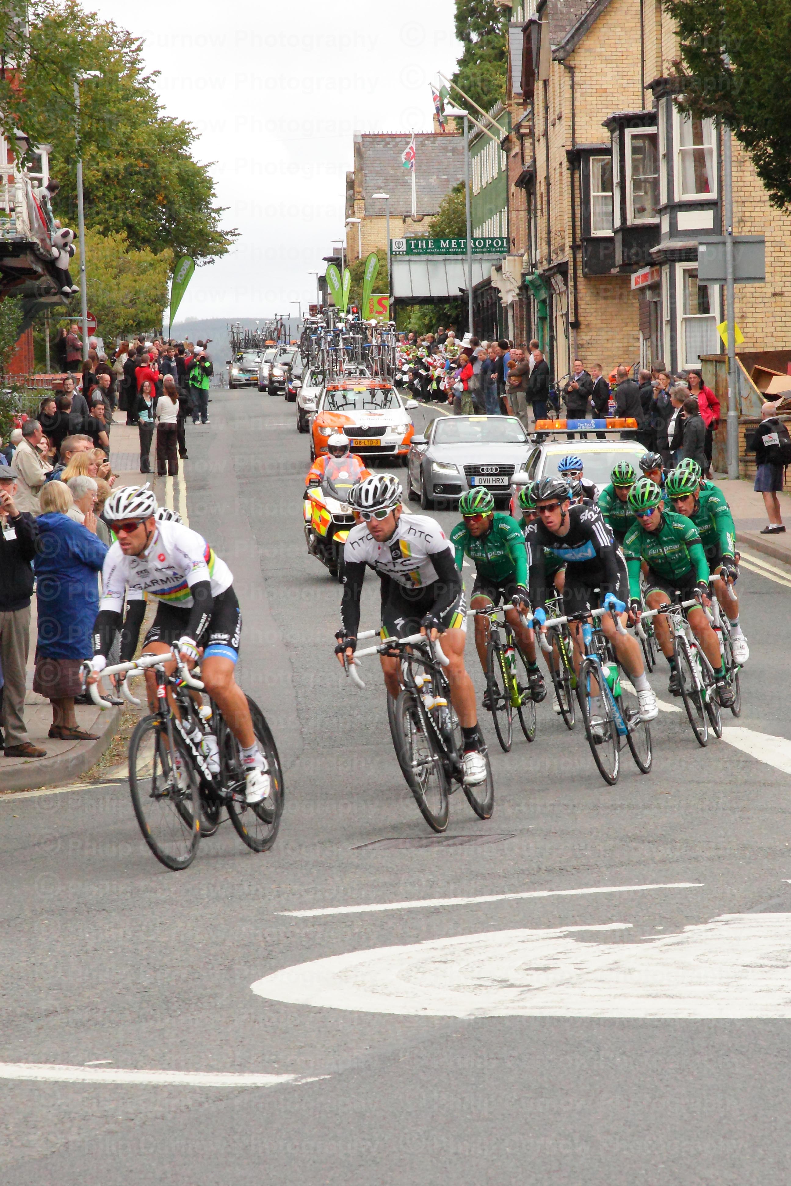 Photograph of 2011 Tour of Britain Cycle Race, Copyright, Philip Curnow Photography.