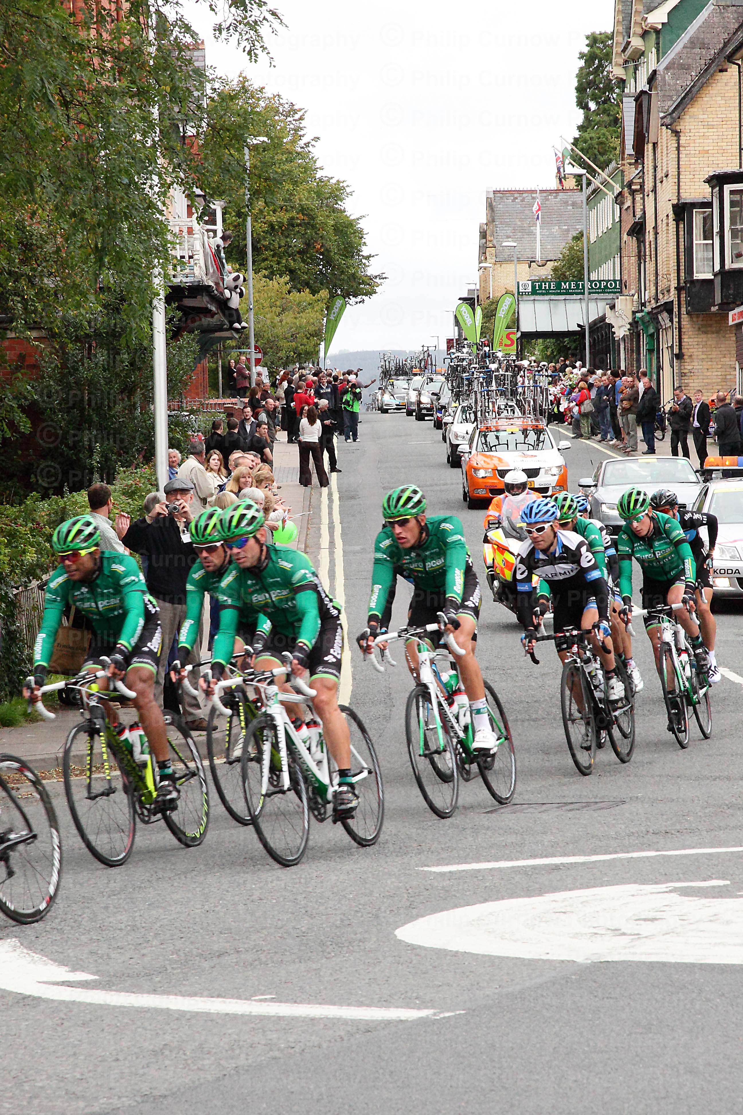 Photograph of 2011 Tour of Britain Cycle Race, Copyright, Philip Curnow Photography.
