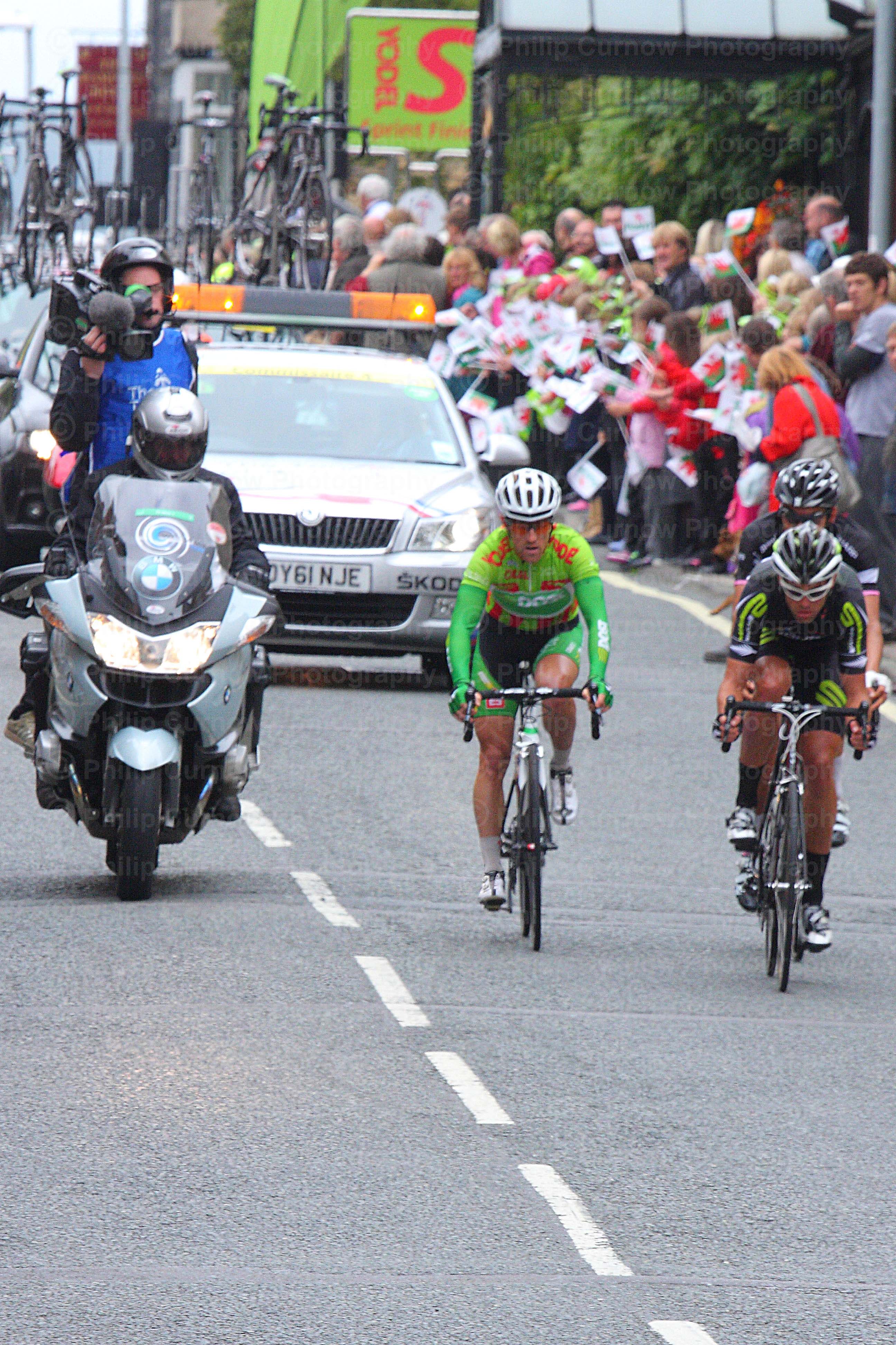 Photograph of 2011 Tour of Britain Cycle Race, Copyright, Philip Curnow Photography.