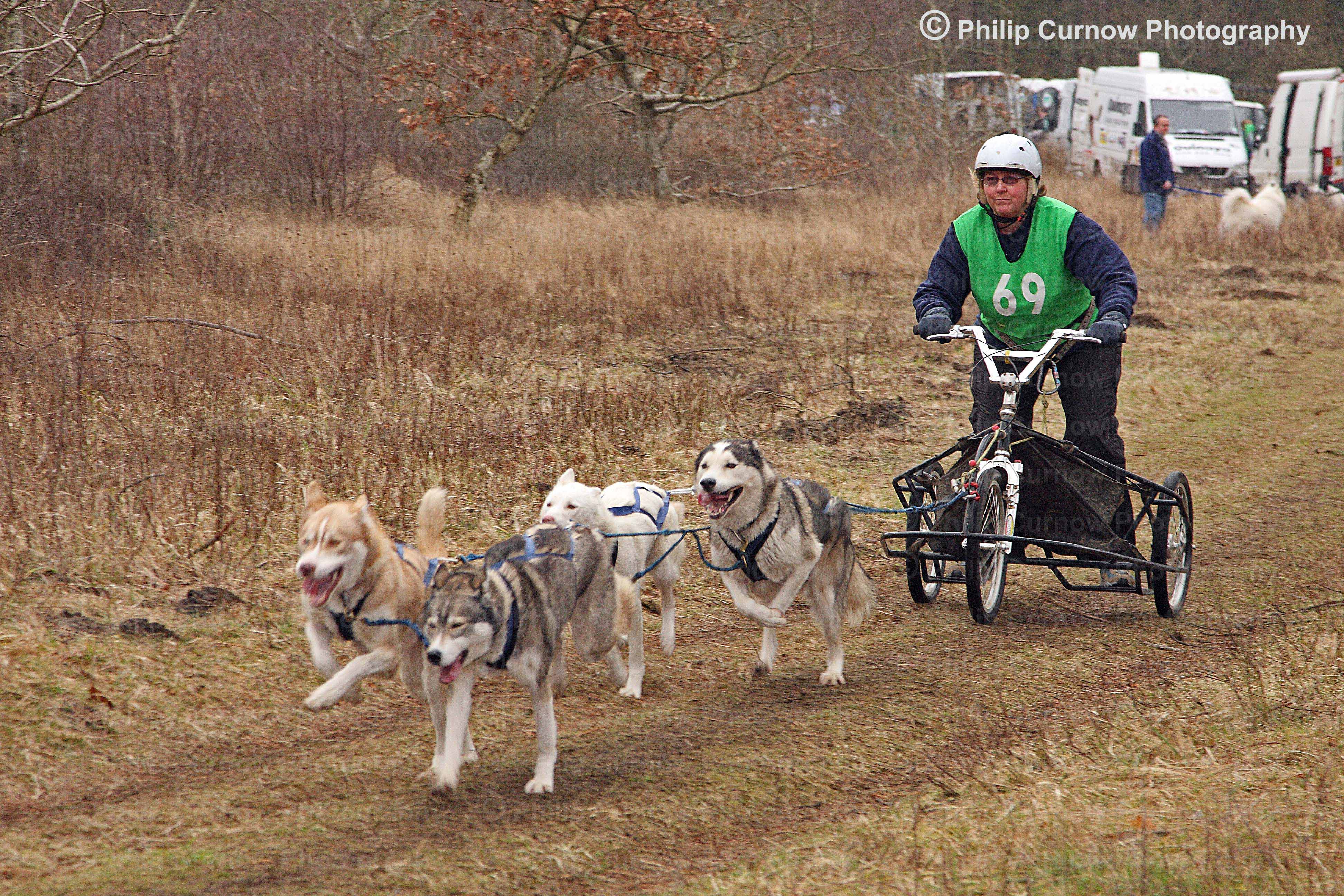 Competitor 69, Pembrey Forest, February 2009